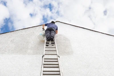Peinture extérieure à Libermont — façades et ravalement